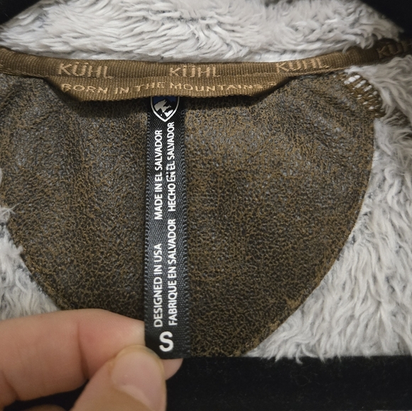 Kuhl Womens Flight Italian Fleece Jacket In Color STONE Size Small - Picture 6 of 15